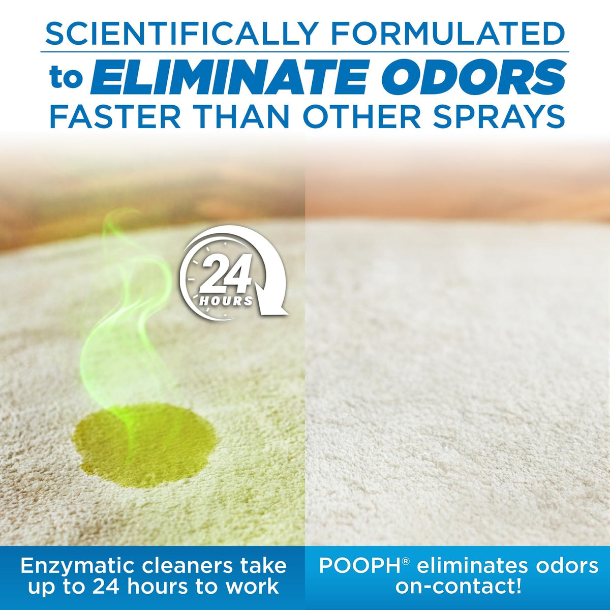 POOPH Pet Odor Eliminator Spray, 16 oz