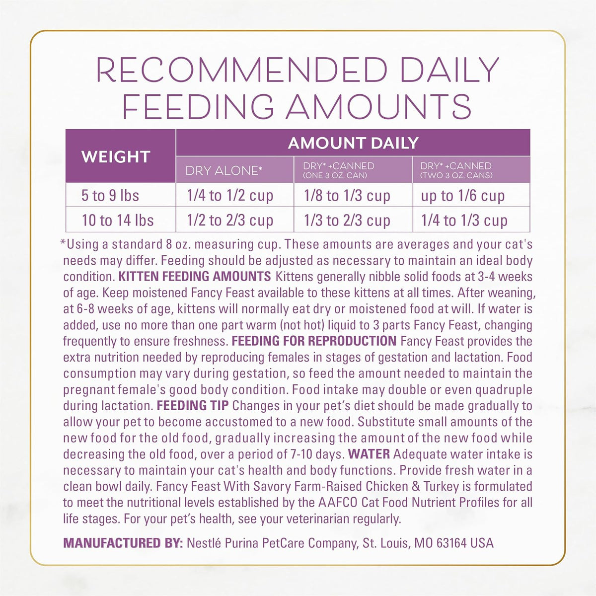 Fancy Feast Purina Farm-Raised Chicken & Turkey Dry Cat Food, 7 lb. Bag