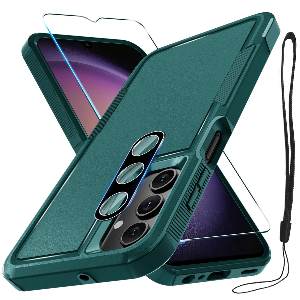 Case for Samsung Galaxy A16 5G,Full Body Heavy Duty Cover,Mint Green