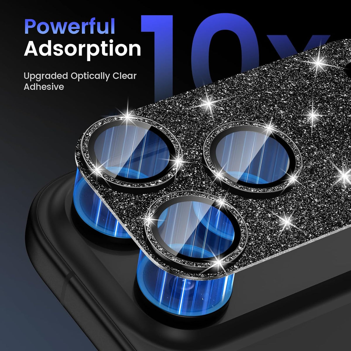 Tensea for iPhone 15 Pro Max/iPhone 15 Pro Camera Lens Protector
