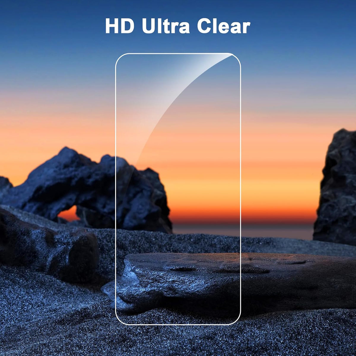 SIBEITU 3+3 Pack Screen Protector + Camera Lens Protector for iPhone 14 Pro