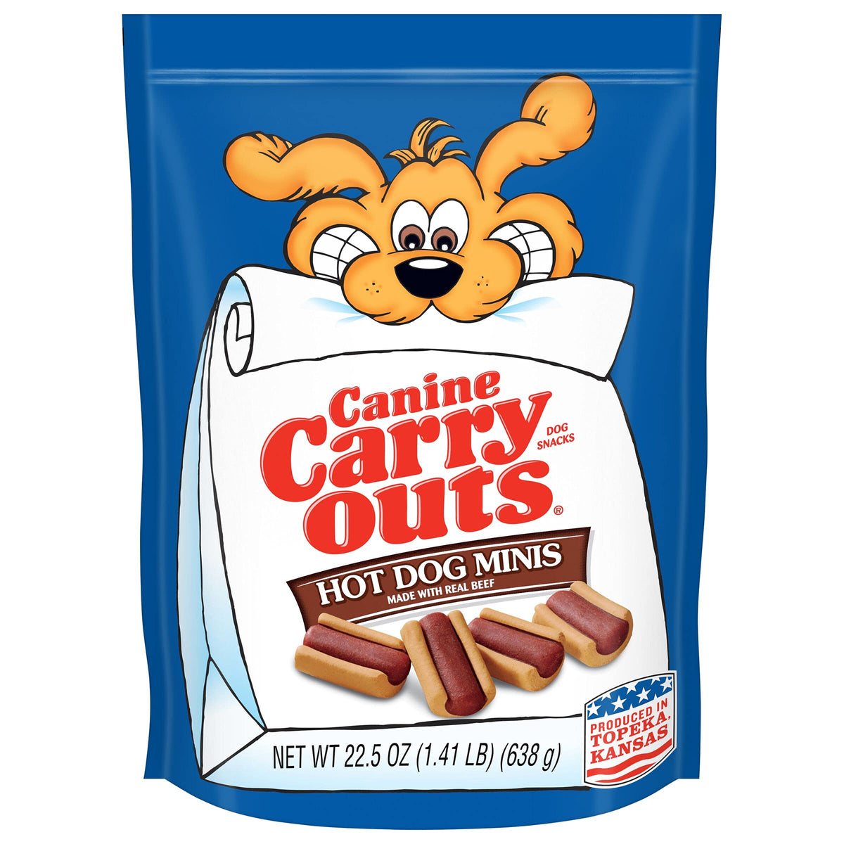 Canine Carry Outs Bacon Flavor Dog Treats, 47 Ounce Bag