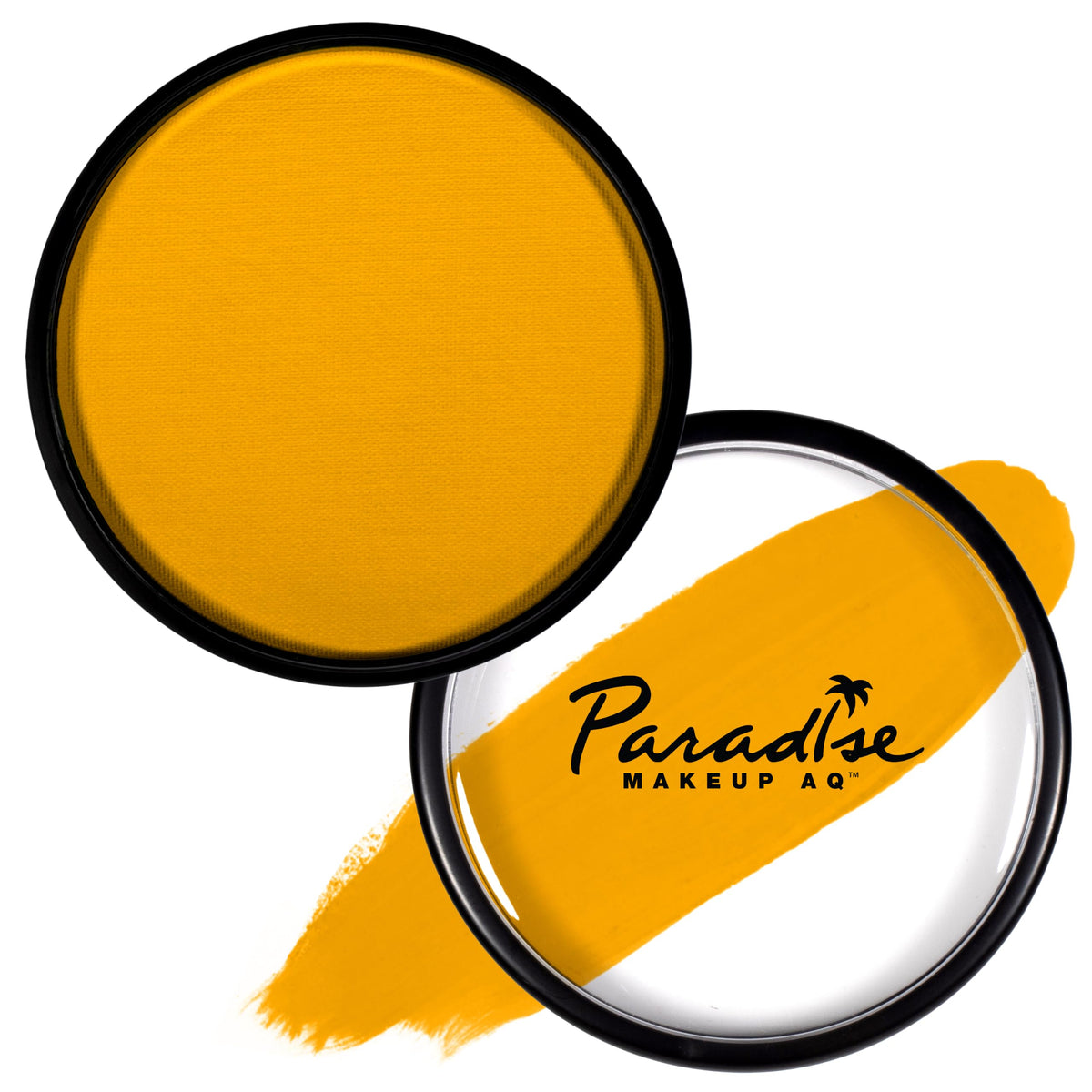 Mehron Makeup Paradise AQ - WHITE, Water-Activated Face & Body Paint