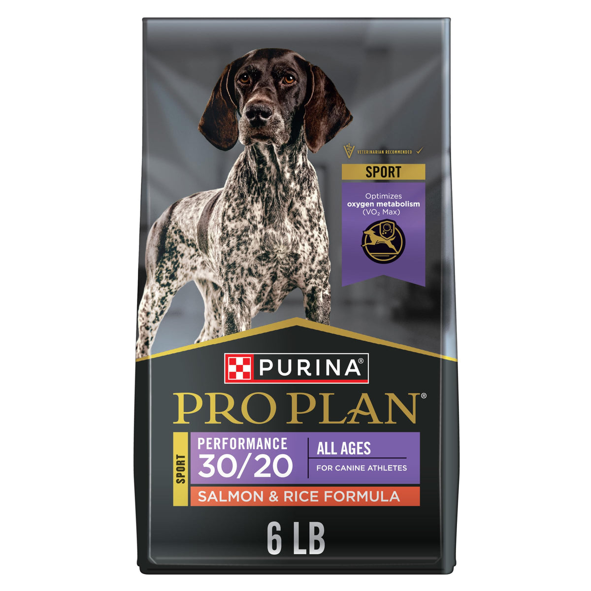 Purina Pro Plan Sport 30/20 High Protein Dry Dog Food, Beef & Bison, 33 lb