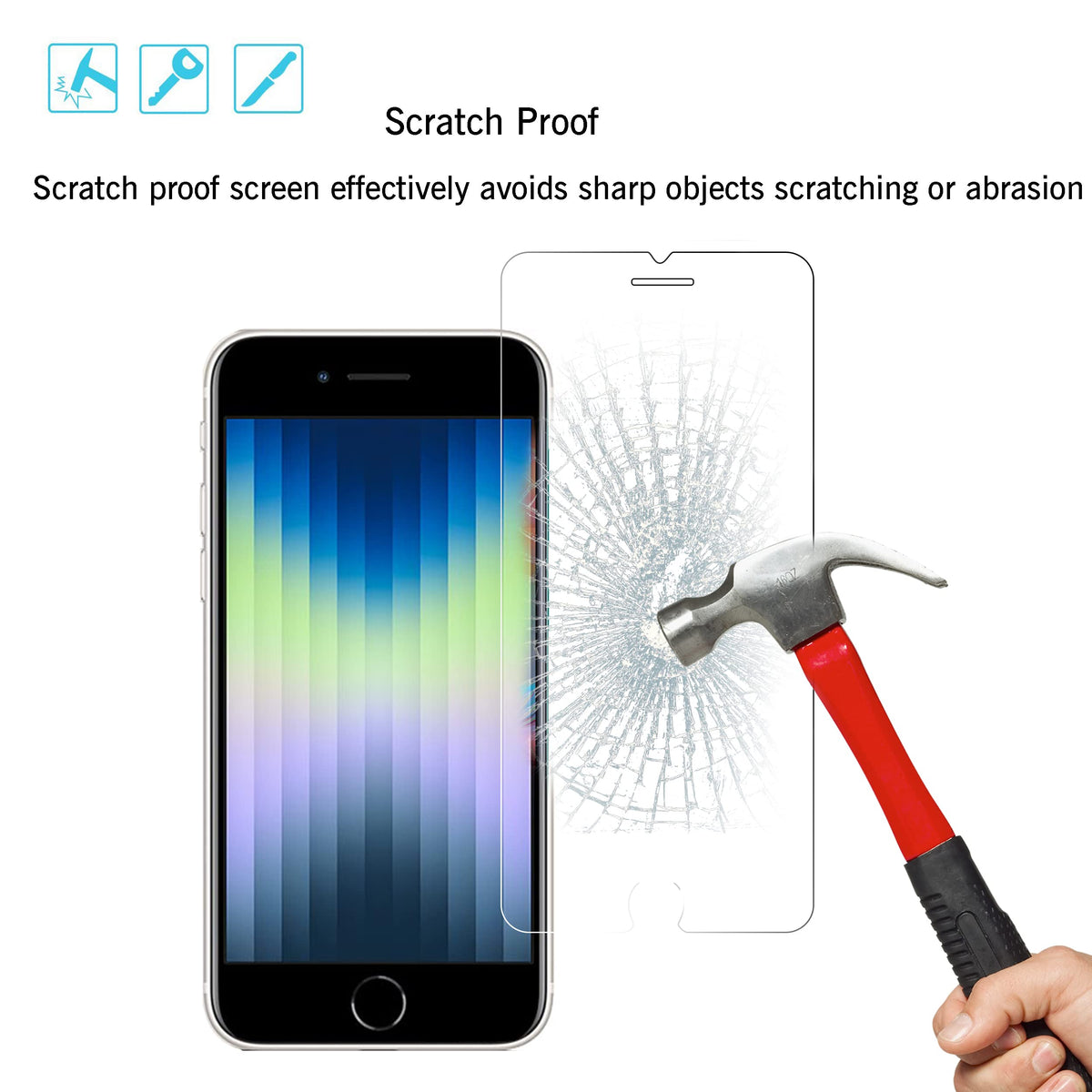 Ailun 3 Pack Screen Protector for iPhone 16 / iPhone 15 / iPhone 15 Pro