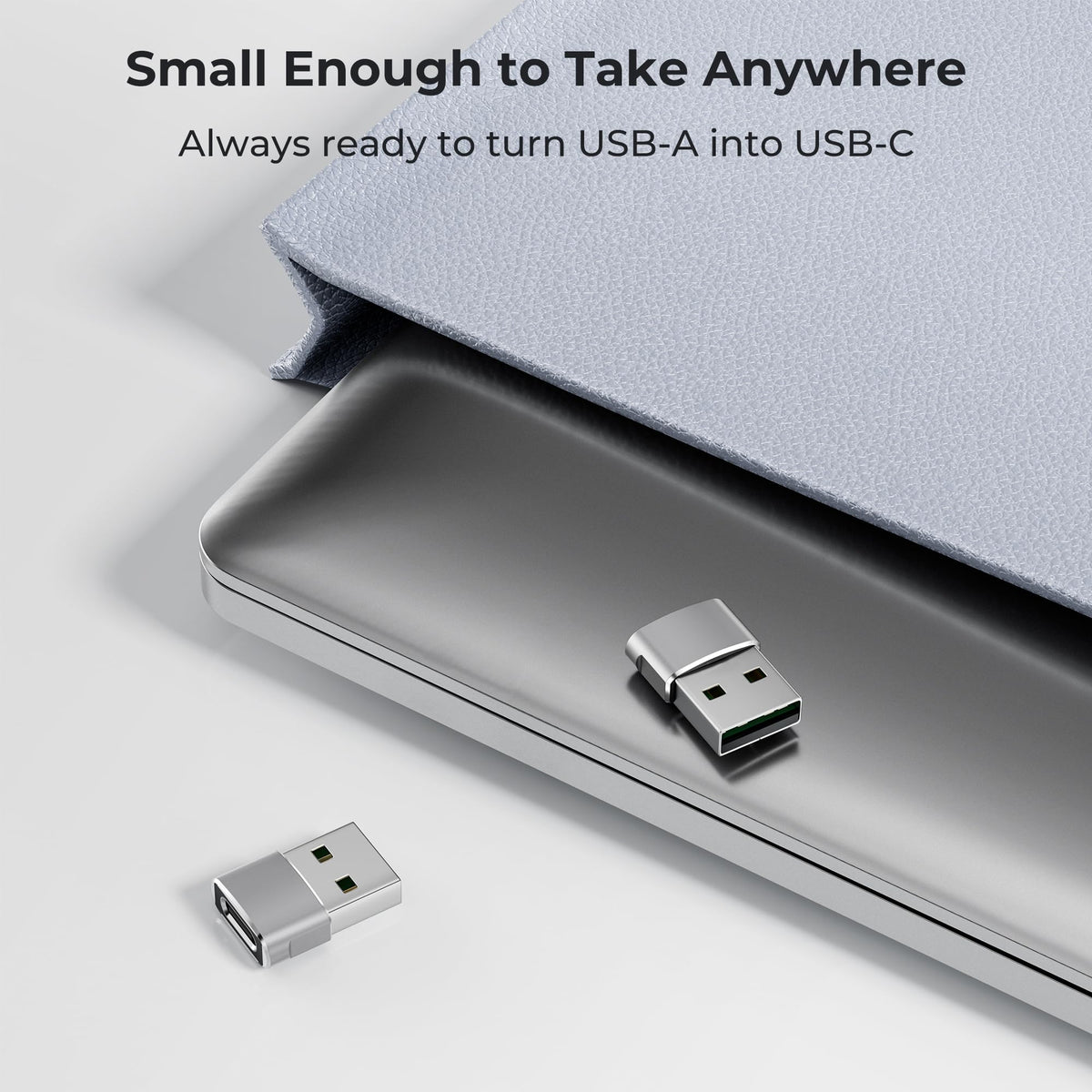 Basesailor USB to USB C Adapter,USBC Female to USB A Male Charger Adapter