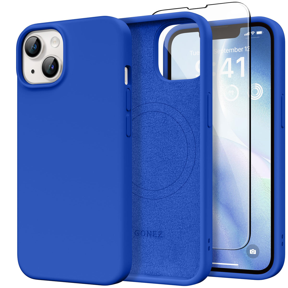 GONEZ for iPhone 18 Pro Max Case/iPhone 17 Pro Max Case, Mist Blue