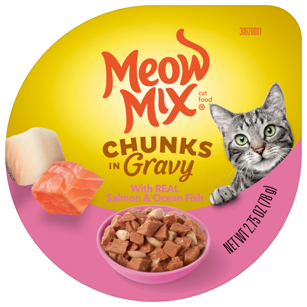 Meow Mix Seafood Favorites, Wet Food Variety Pack, 12 Cups