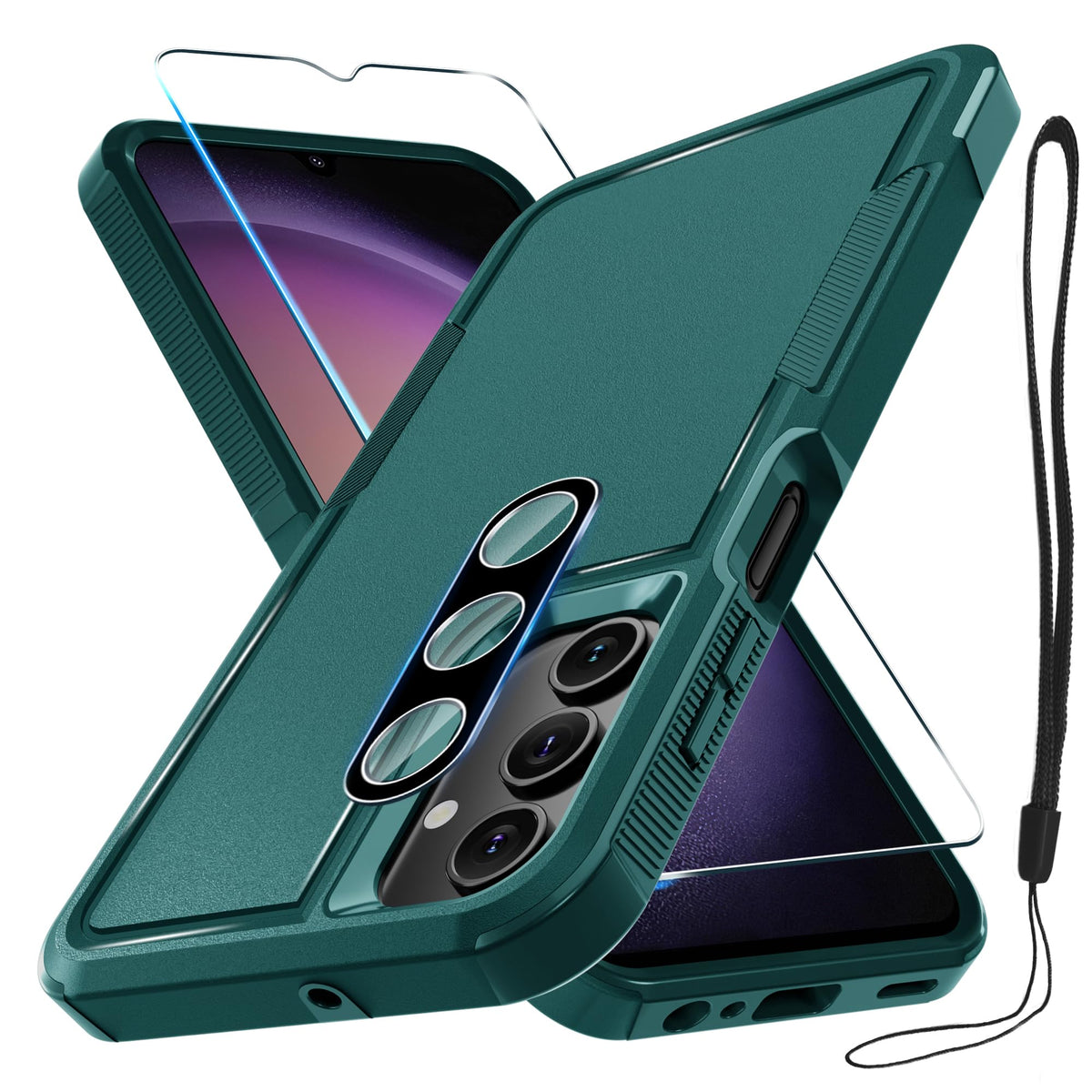 Case for Samsung Galaxy A16 5G,Full Body Heavy Duty Cover,Mint Green