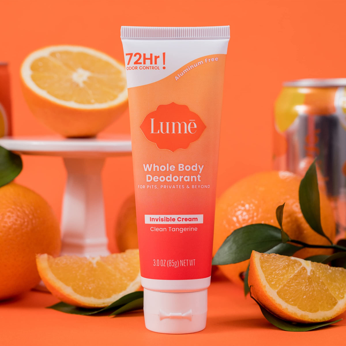 Lume Whole Body Deodorant - Cream Tube - 3 oz, 2 pk (Soft Powder)