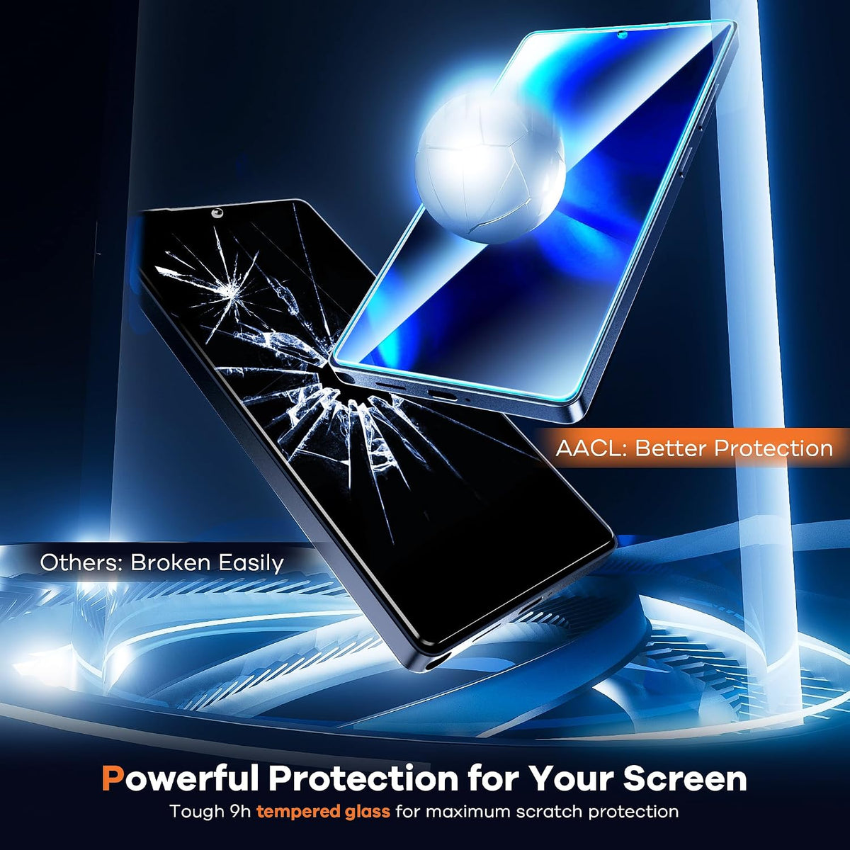 AACL 3-Pack for Samsung Galaxy S26 Ultra Screen Protector Tempered Glass