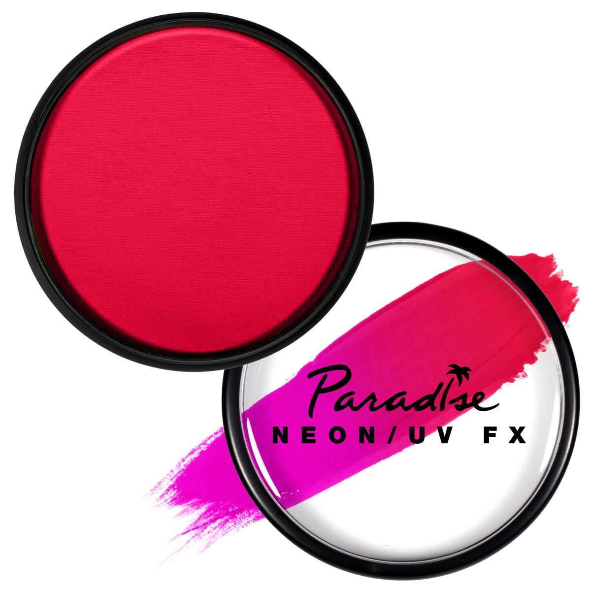Mehron Makeup Paradise AQ - WHITE, Water-Activated Face & Body Paint
