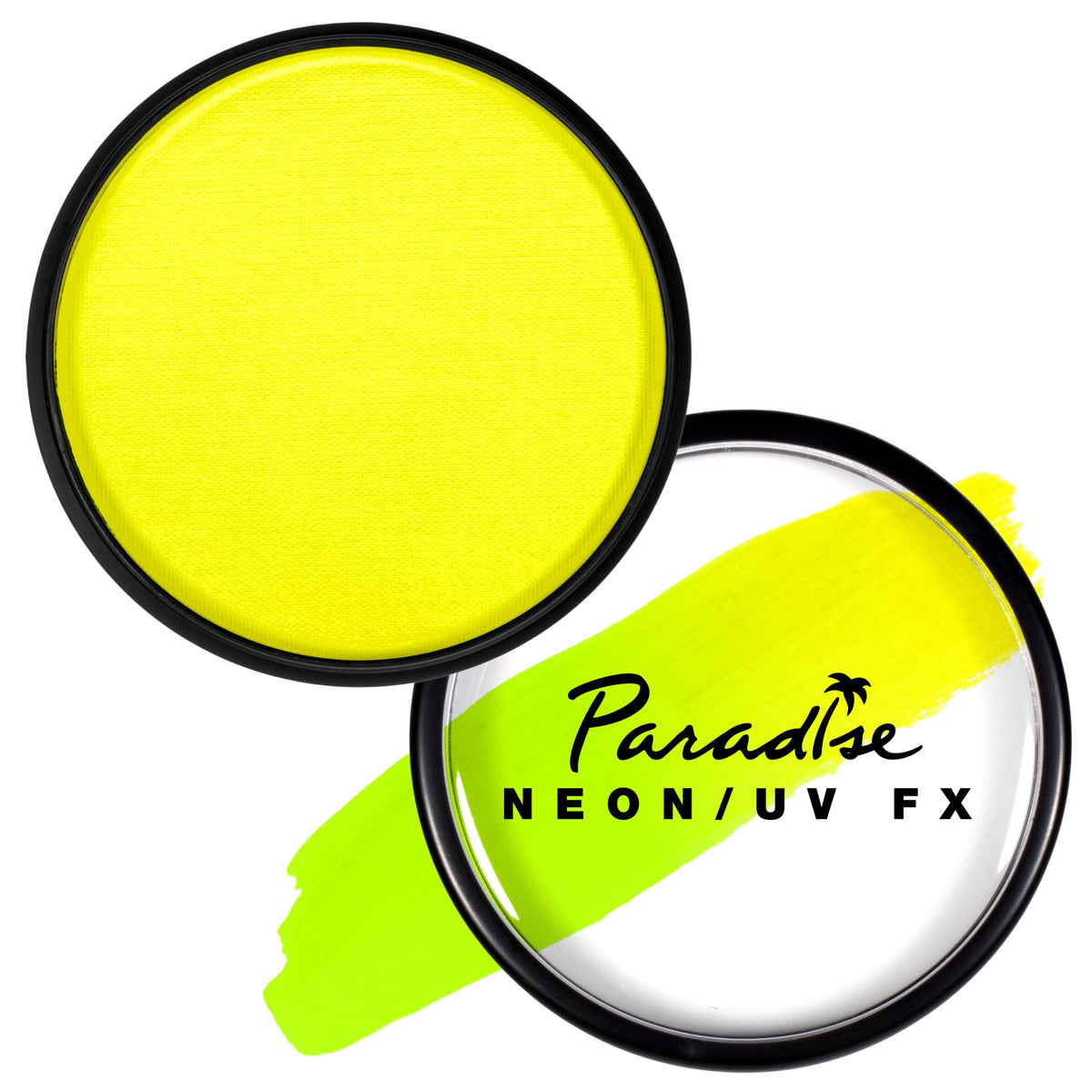 Mehron Makeup Paradise AQ - WHITE, Water-Activated Face & Body Paint