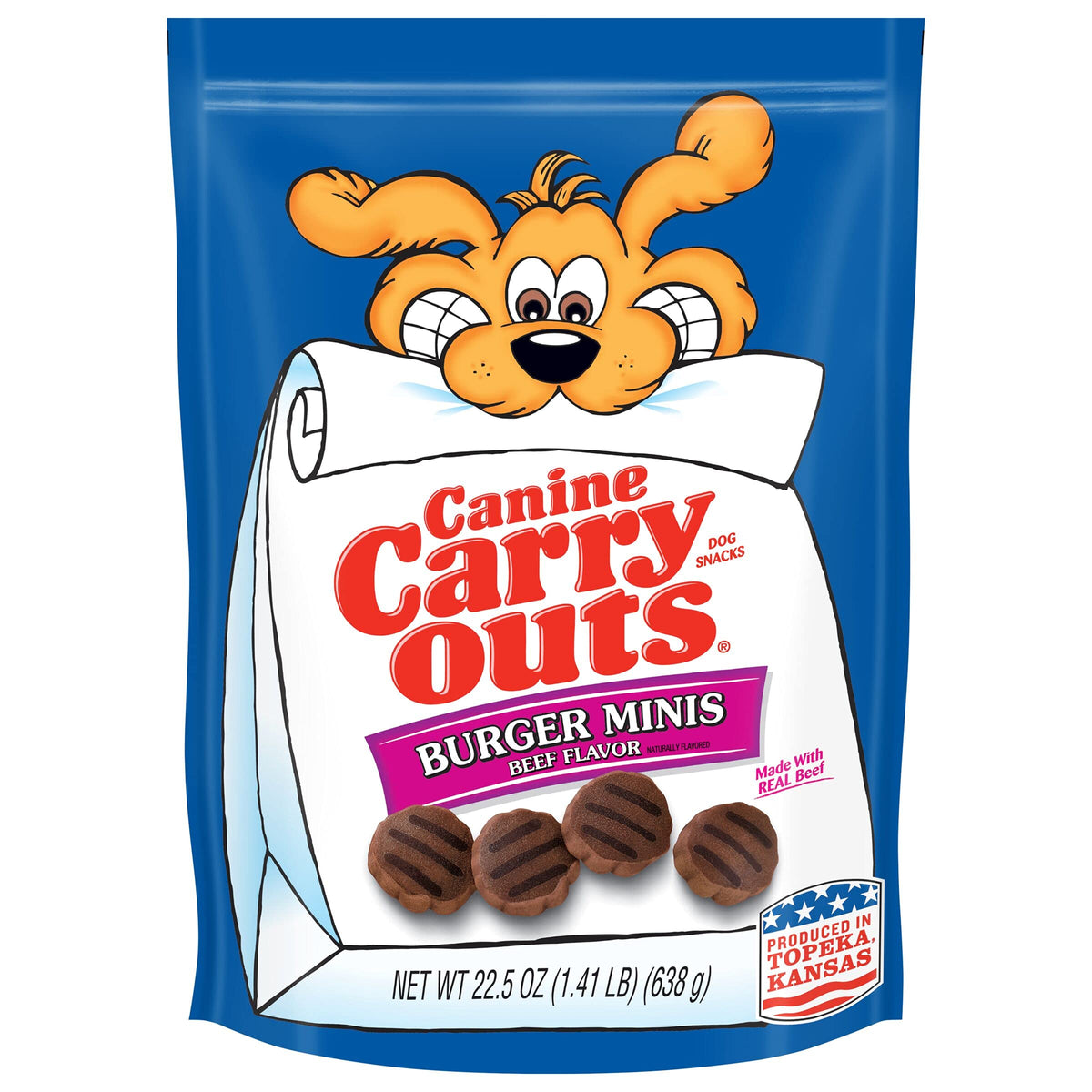 Canine Carry Outs Bacon Flavor Dog Treats, 47 Ounce Bag