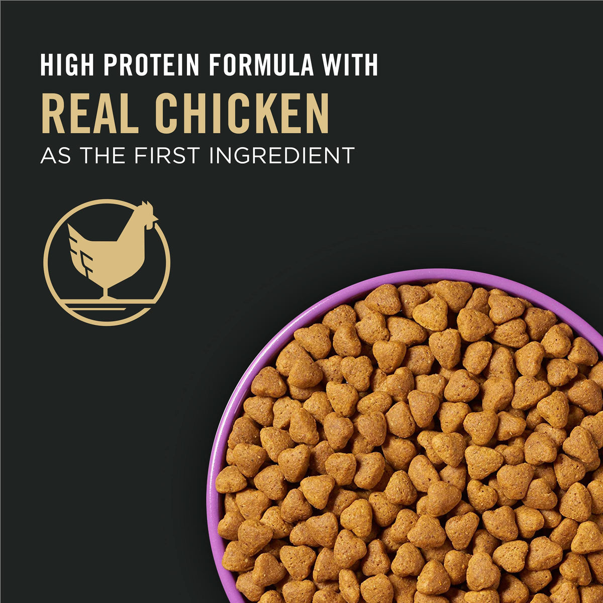 Purina Pro Plan Sport 30/20 High Protein Dry Dog Food, Beef & Bison, 33 lb
