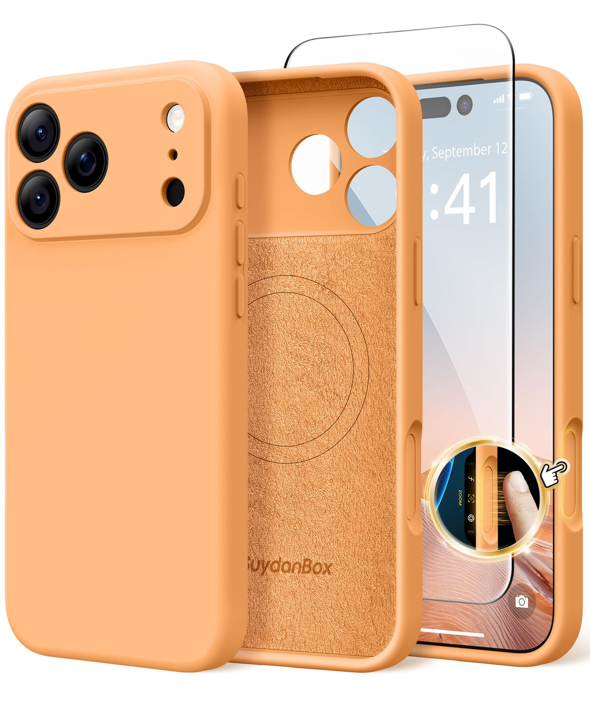 Magnetic for iPhone 18 Pro Case & iPhone 17 Pro Case, Silicone