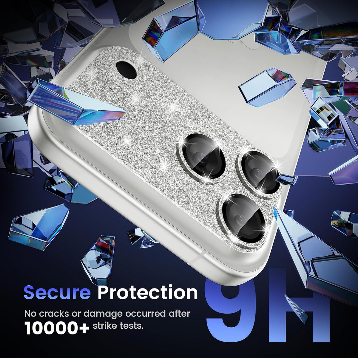 Tensea for iPhone 15 Pro Max/iPhone 15 Pro Camera Lens Protector