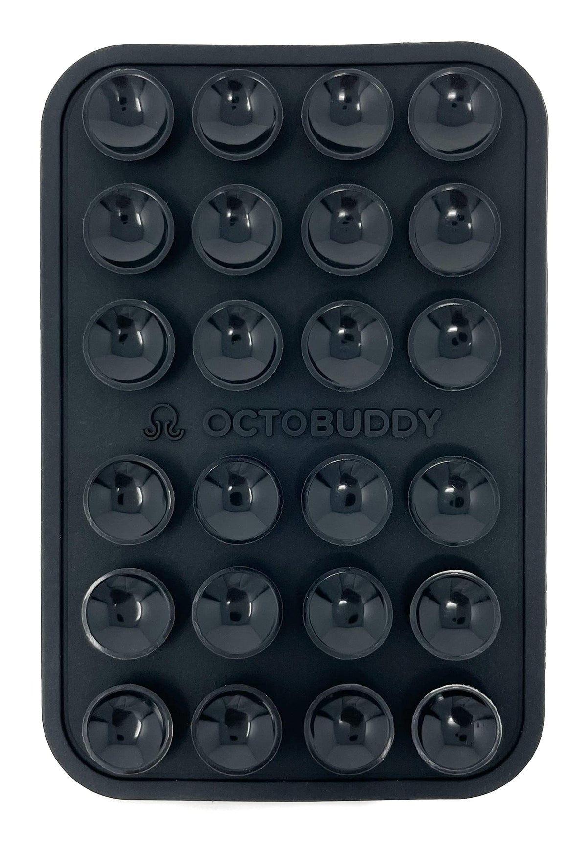 OCTOBUDDY Classic - Silicone Suction Phone Case Adhesive Mount, Turquoise