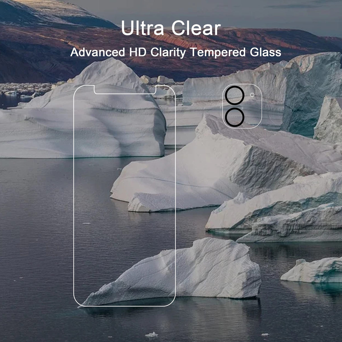 Ailun Screen Protector + Camera Lens Protector for iPhone 16 Pro Max