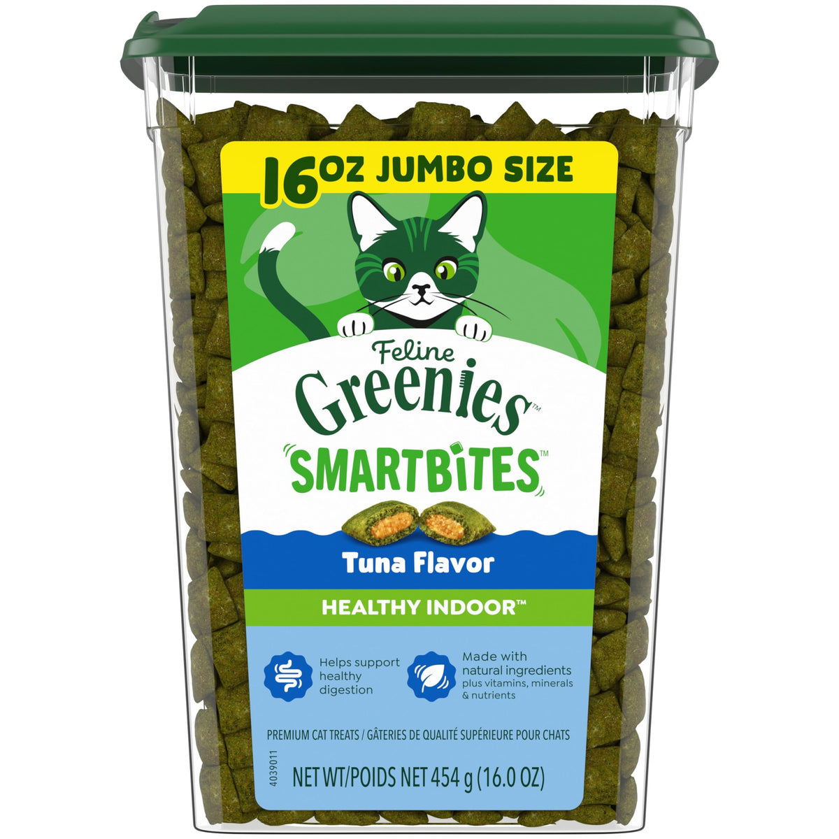 Greenies Feline Smartbites Healthy Indoor Cat Treats, Chicken, 4.6 oz