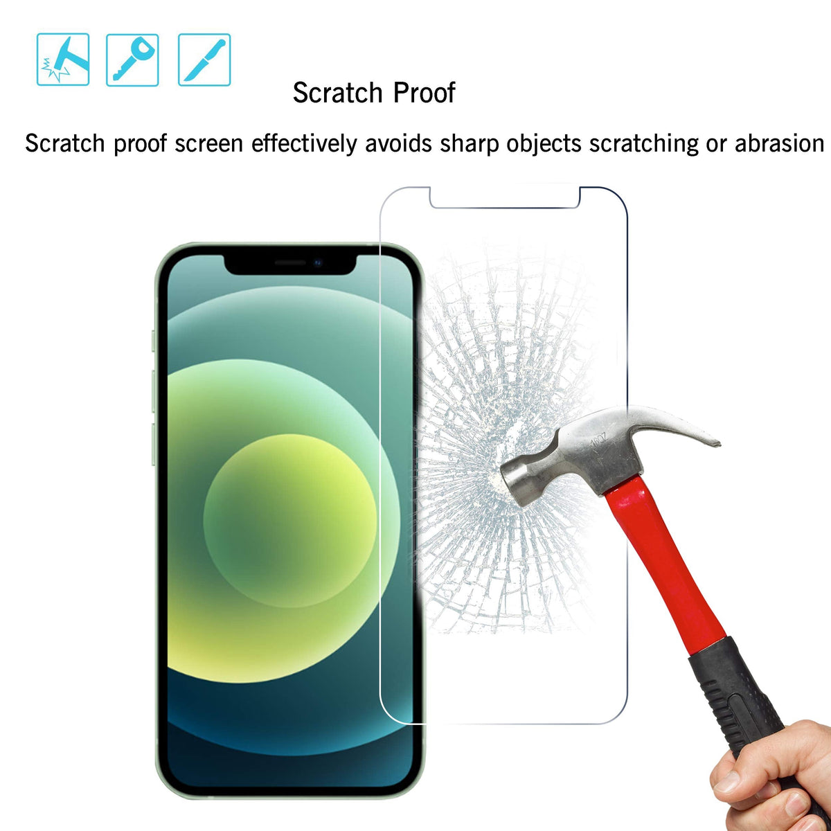 Ailun 3 Pack Screen Protector for iPhone 16 / iPhone 15 / iPhone 15 Pro