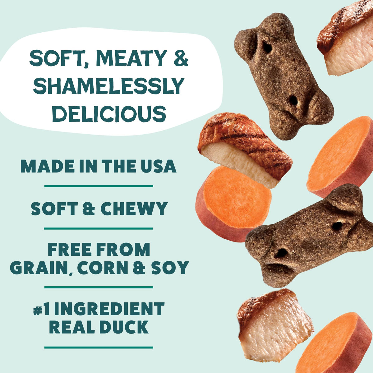 Shameless Pets Bacon Me Crazy Meaty Tenders, Soft Dog Treats, 8oz