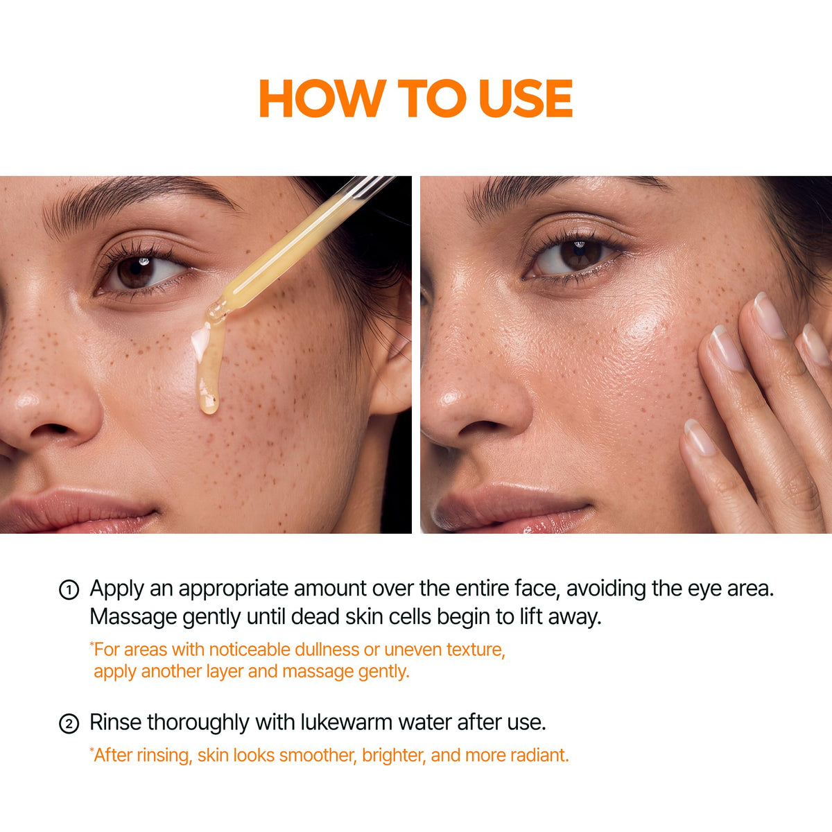 Dr.Melaxin Peel Shot Black Rice Exfoliating Ampoule, Face Exfoliator with AHA BHA Niacinamide Rice Bran Water, Blackhead Remover, Pore Minimizer, Glass Skin Serum, Korean Skin Care, 2.7 oz