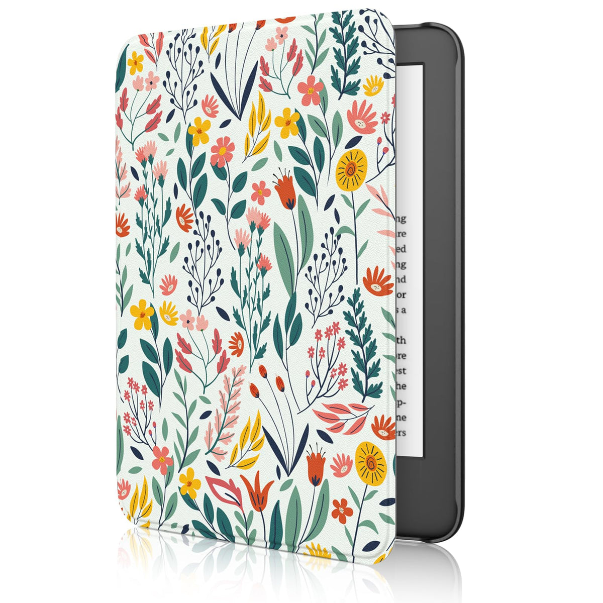 MoKo Case for 6" Amazon Kindle Basic 11th Gen 2024/2022,Blue-green