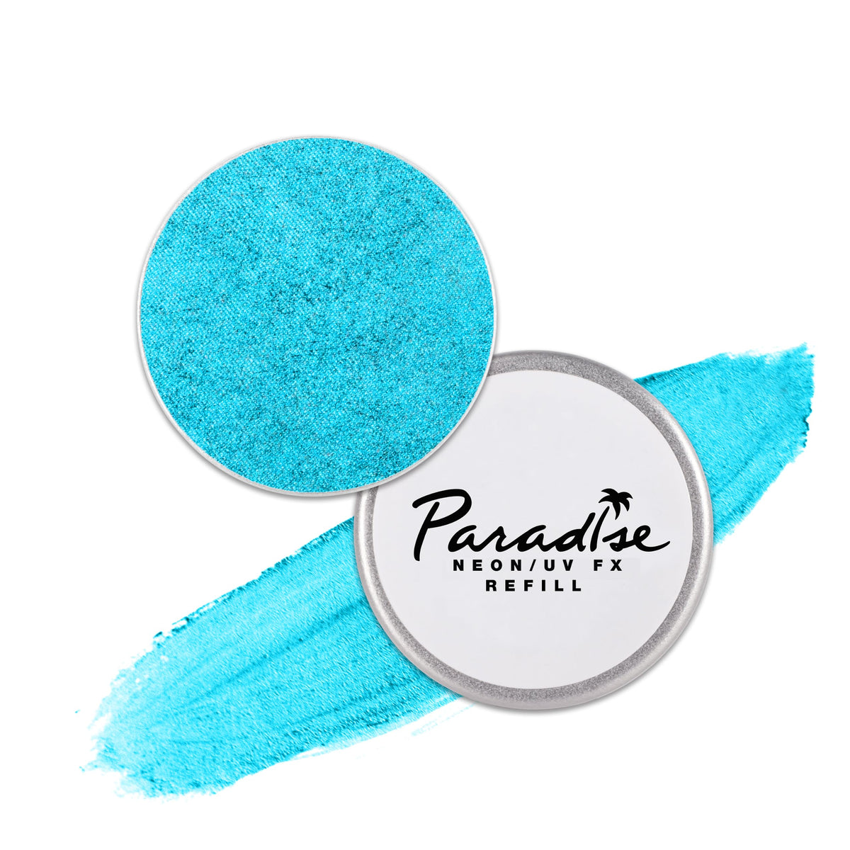 Mehron Makeup Paradise AQ - WHITE, Water-Activated Face & Body Paint