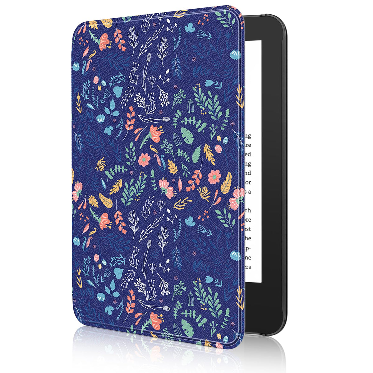 MoKo Case for 6" Amazon Kindle Basic 11th Gen 2024/2022,Blue-green