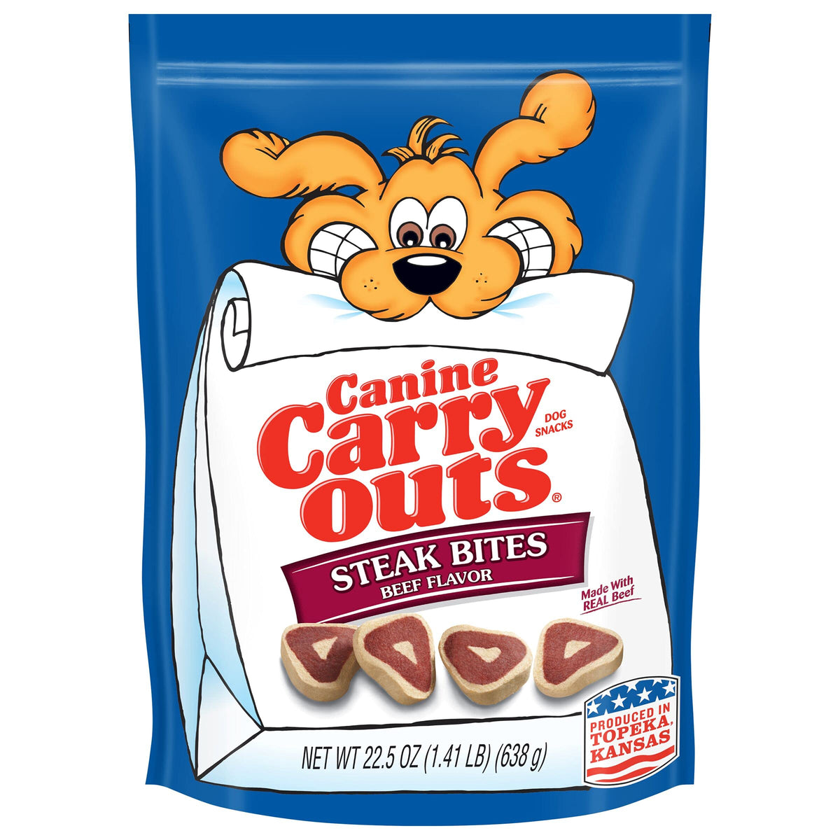Canine Carry Outs Bacon Flavor Dog Treats, 47 Ounce Bag