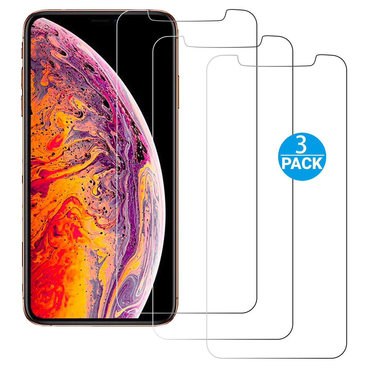 Ailun 3 Pack Screen Protector for iPhone 16 / iPhone 15 / iPhone 15 Pro