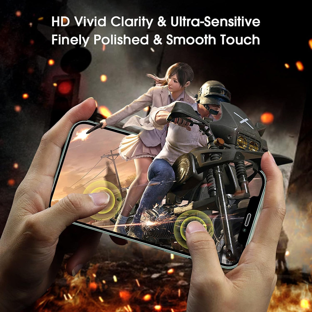 amFilm OneTouch for iPhone 18 Pro 6.3'' Screen Protector Tempered Glass
