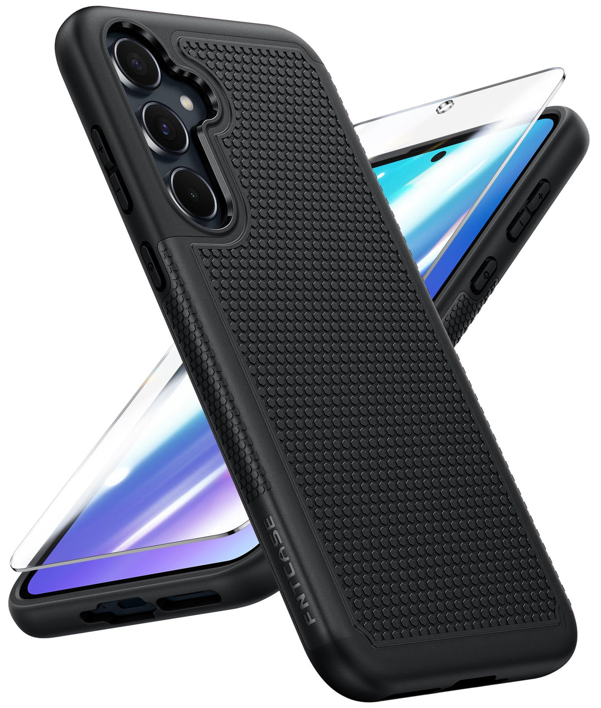 FNTCASE for Google Pixel 9a Case: Green Non Slip Textured