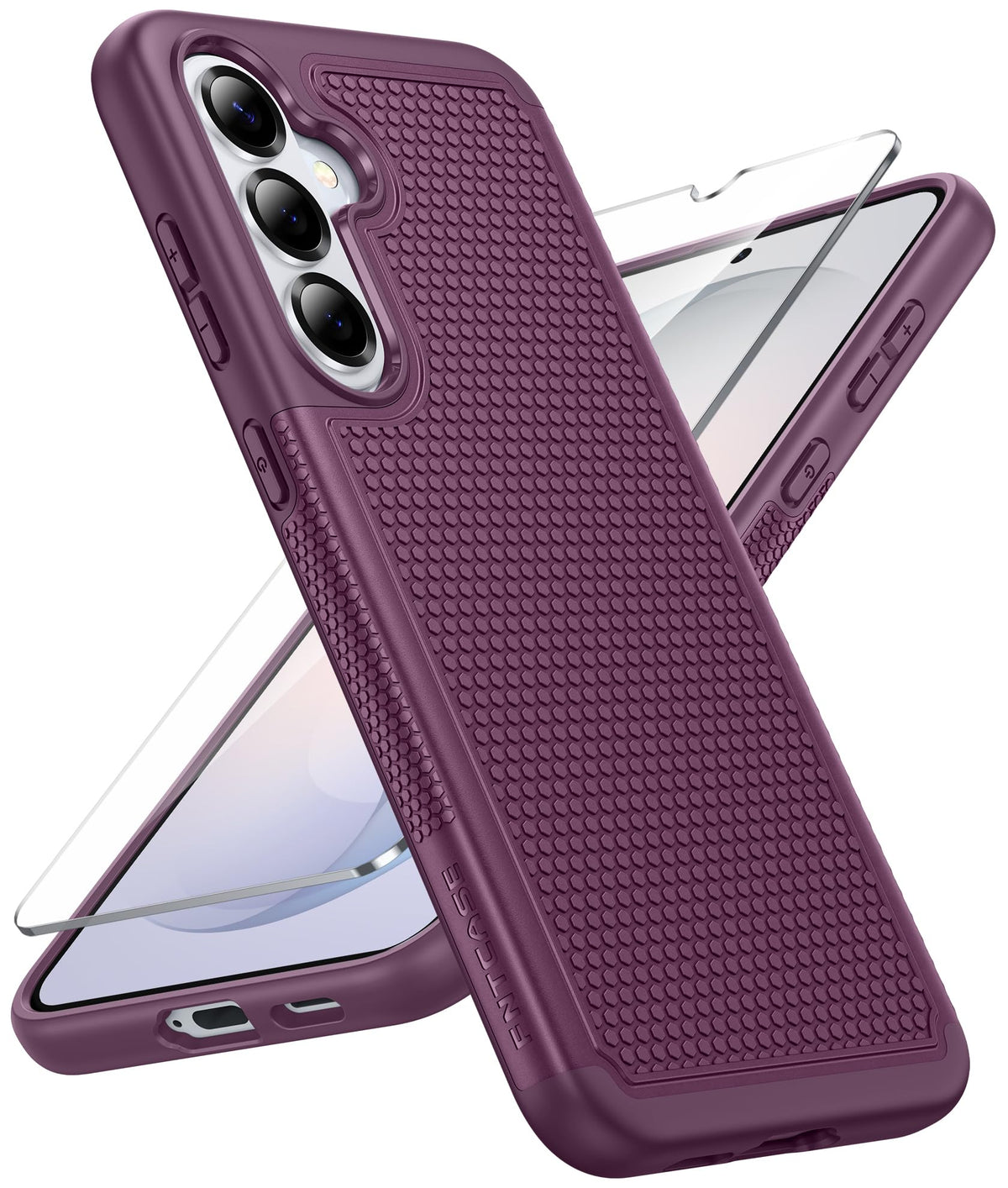FNTCASE for Google Pixel 9a Case: Green Non Slip Textured