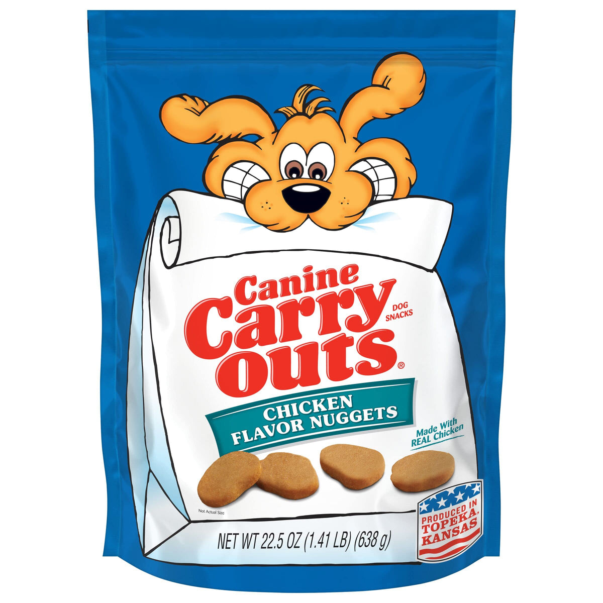 Canine Carry Outs Bacon Flavor Dog Treats, 47 Ounce Bag