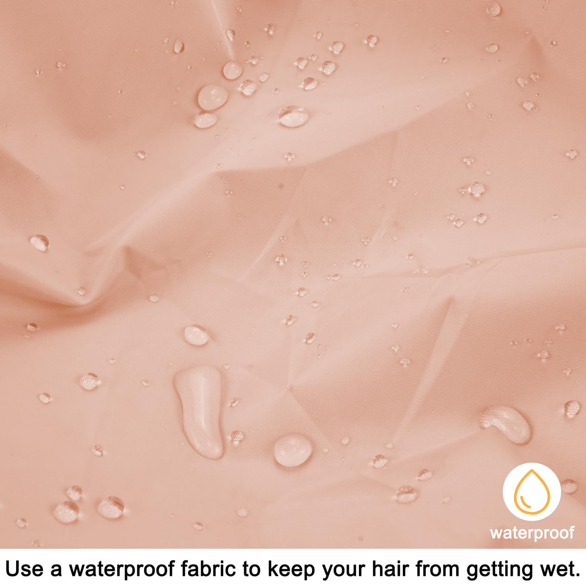Edoneery Shower Caps for Women Reusable Waterproof, Shower Hair Cap