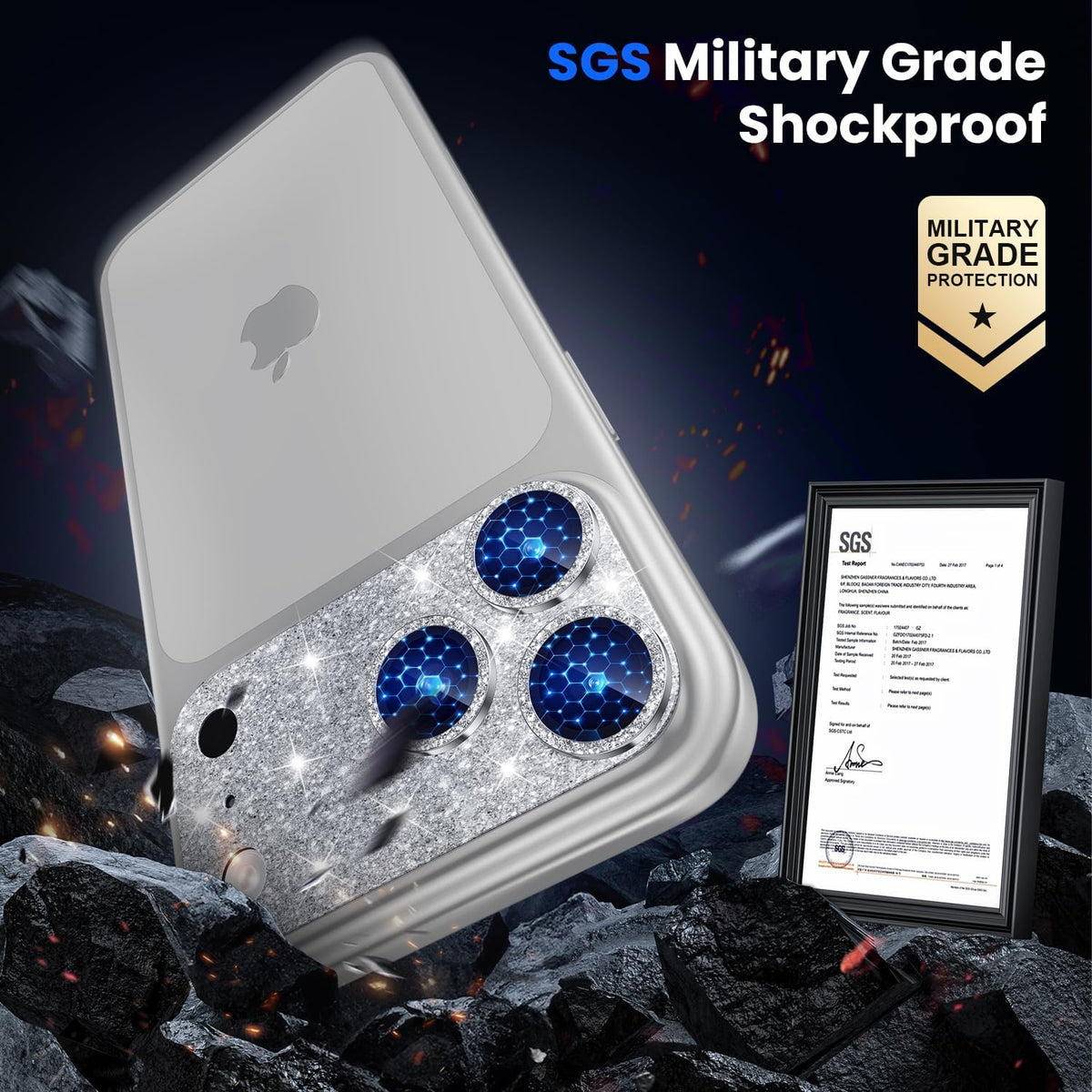 WSKEN for iPhone 18 Pro Max Camera Lens Protector - Military Grade Design