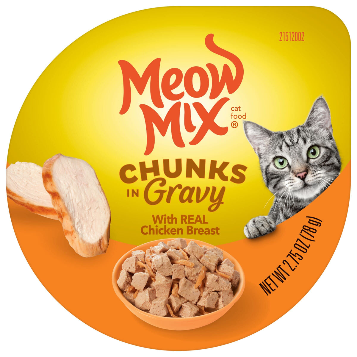 Meow Mix Seafood Favorites, Wet Food Variety Pack, 12 Cups