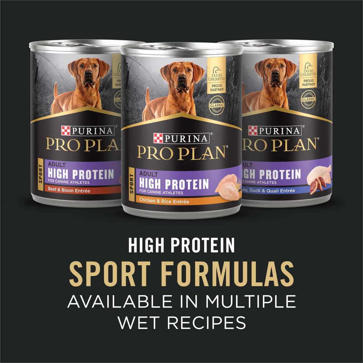 Purina Pro Plan Sport 30/20 High Protein Dry Dog Food, Beef & Bison, 33 lb