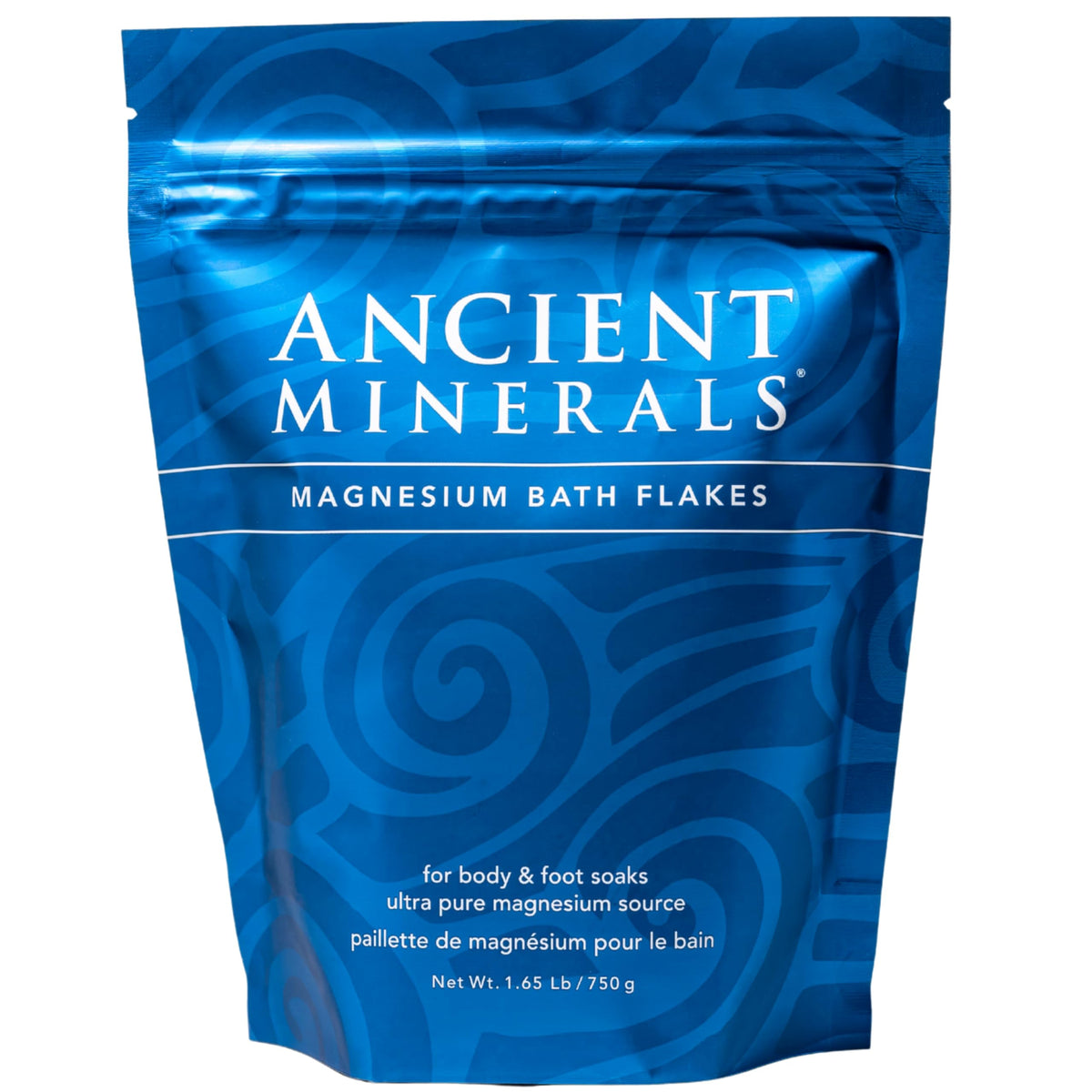 Ancient Minerals Magnesium Bath Flakes - Bathing Alternative to Epsom Salt - Soak in Natural Salts - High-Absorption Efficiency for Relaxation, Wellness & Muscle Relief (4 .4 lb)