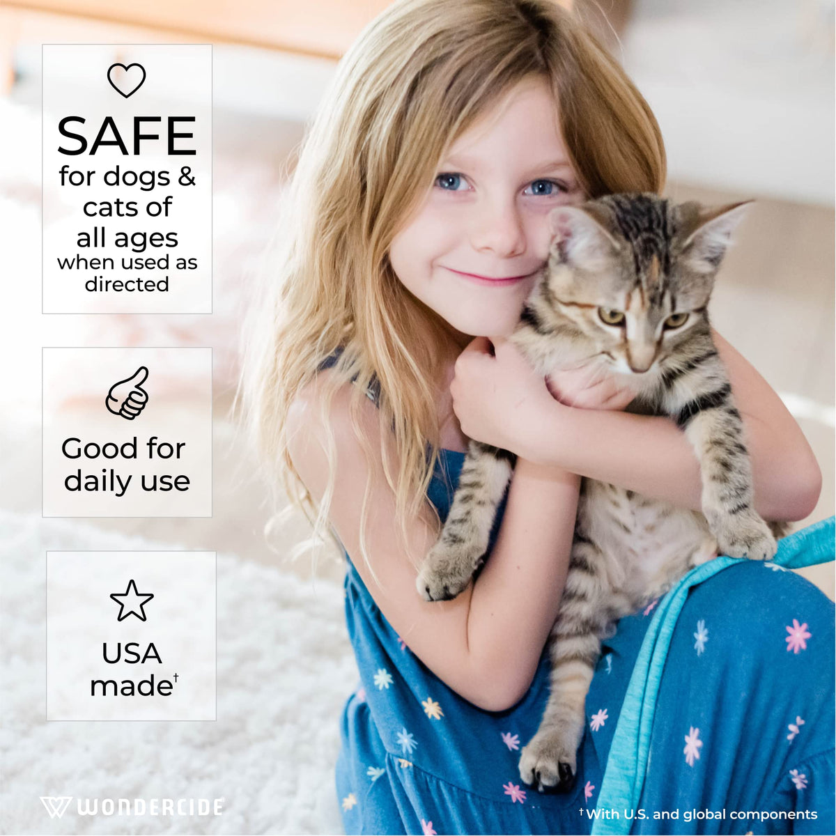 Wondercide Flea Tick & Mosquito Spray for Pets & Home - Rosemary 16 fl oz