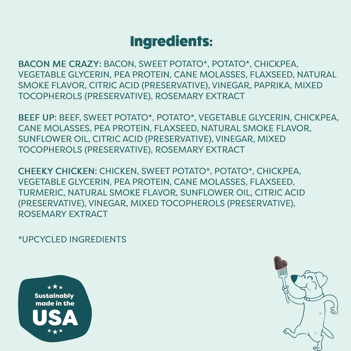 Shameless Pets Bacon Me Crazy Meaty Tenders, Soft Dog Treats, 8oz