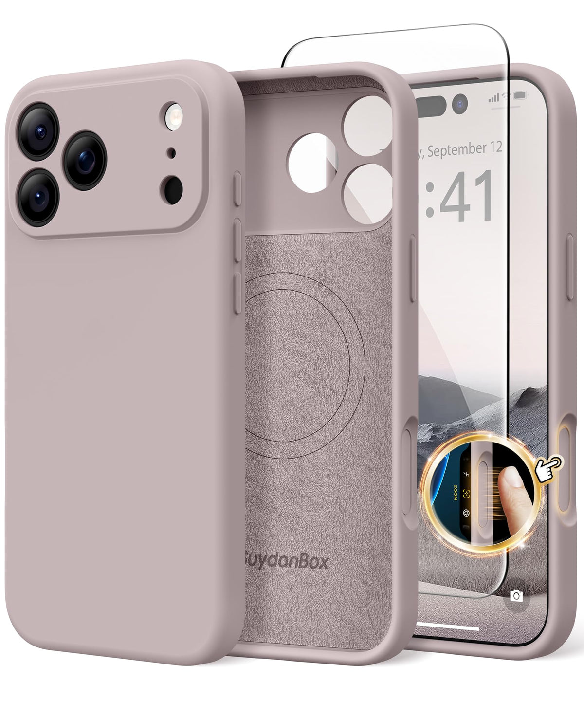 Magnetic for iPhone 18 Pro Case & iPhone 17 Pro Case, Silicone
