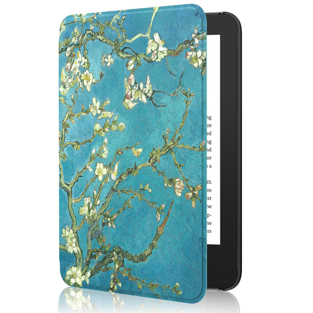MoKo Case for 6" Amazon Kindle Basic 11th Gen 2024/2022,Blue-green