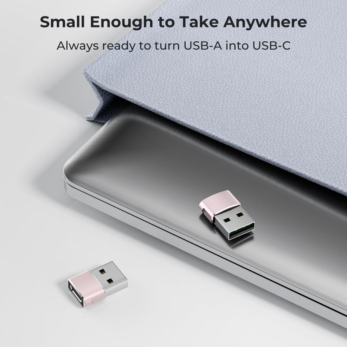 Basesailor USB to USB C Adapter,USBC Female to USB A Male Charger Adapter