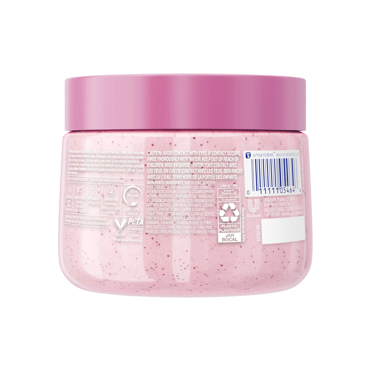 Dove Exfoliating Body Scrub, Brown Sugar & Coconut Butter, 15 oz
