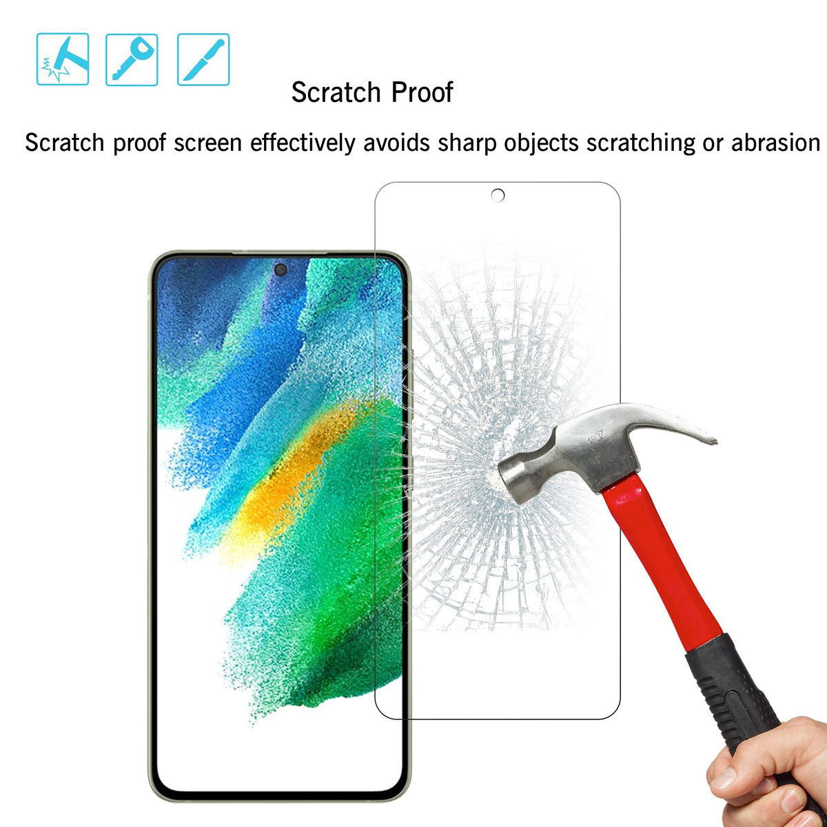 Ailun Screen Protector + Camera Lens Protector for Galaxy S26 Ultra
