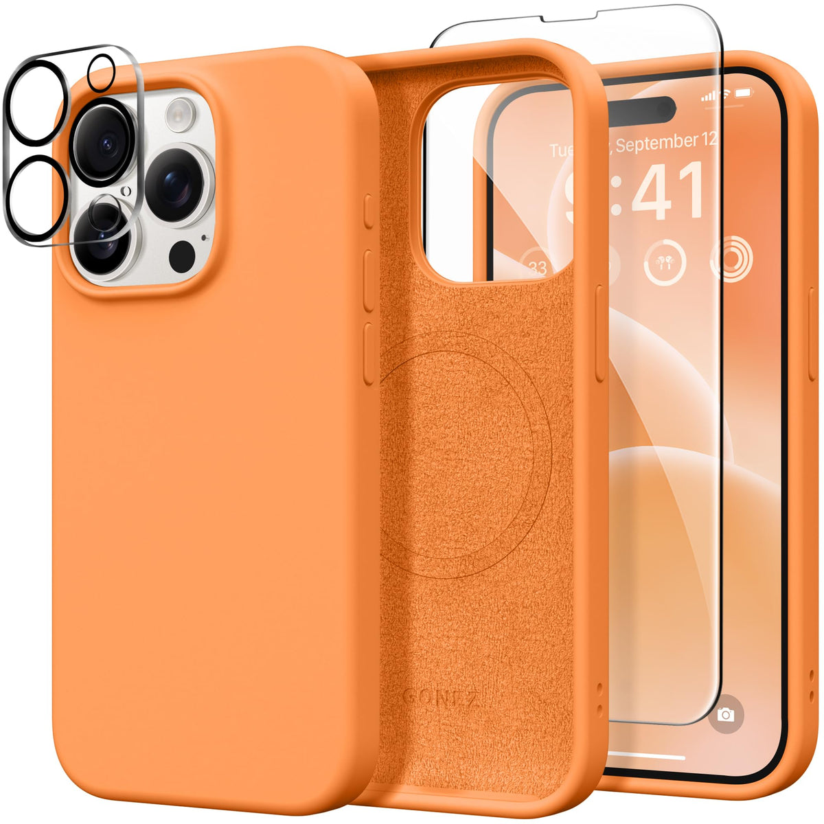 GONEZ for iPhone 18 Pro Max Case/iPhone 17 Pro Max Case, Mist Blue