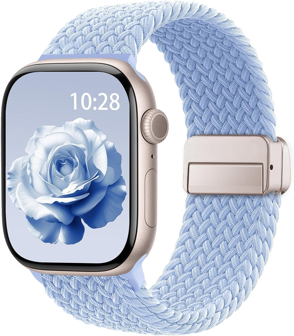 Braided Stretchy Magnetic Sport Band for Apple Watch Bands for Women Men